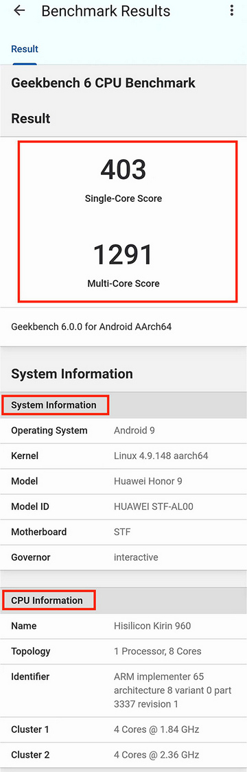 Geekbench 6