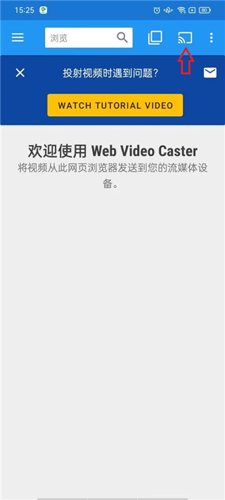 Web Video Caster投屏