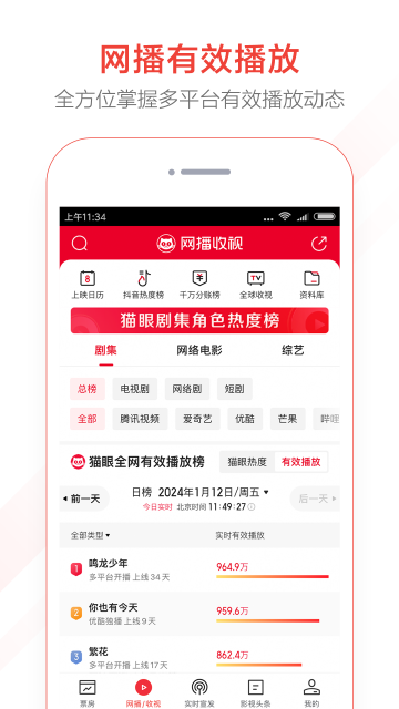 猫眼专业版app