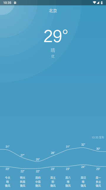 轻天气app